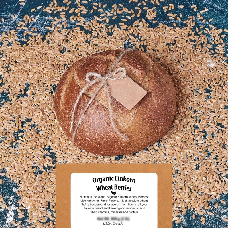 Be Still Farms Organic Einkorn Grains (4.8 lb) - Whole Ancient Grains for Soup, Flour, and Bread - Image 5